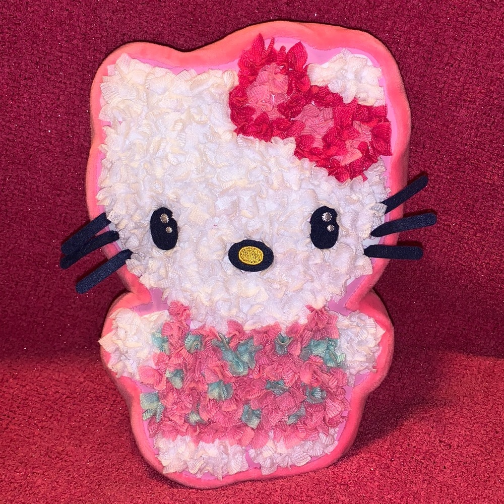 hello kitty plush pillow